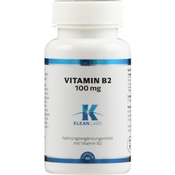 KLEAN LABS Witamina B2 100 mg - 60 Kapsułek