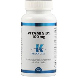 KLEAN LABS Vitamín B1 100 mg - 120 kapslí