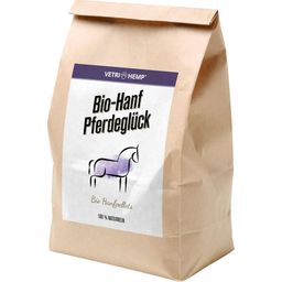 VETRIHEMP Bio Hanf Pferdeglück Hennepbladpellets - 1 kg