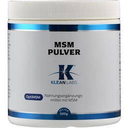 KLEAN LABS MSM en Poudre - 500 g