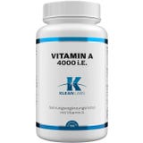 KLEAN LABS Vitamin A 4000 IU