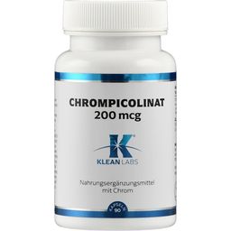 KLEAN LABS Pikolinian chromu 200 mcg - 90 Kapsułek