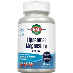 KAL Oxyde de Magnésium Liposomal 210 mg - 60 comprimés