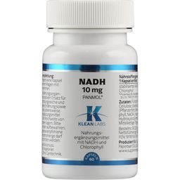 KLEAN LABS NADH 10 mg PANMOL® - 60 gélules