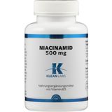 KLEAN LABS Niacinamida (B3) 500 mg