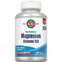 KAL Magnesium Glycinate 350 - 160 capsules