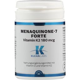 KLEAN LABS Menachinone-7 Forte Vitamina K2 180 mcg - 60 capsule