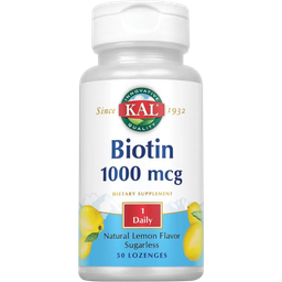 KAL Biotine 1000 mcg - 50 comprimés à sucer