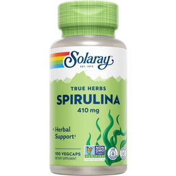 Solaray Spirulina 410 mg - 100 Kapsułek