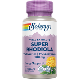 Solaray Super Rhodiola Root Extract 500 mg - 60 cápsulas