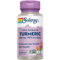 Solaray Turmeric Root Extract 600 mg - 30 cápsulas