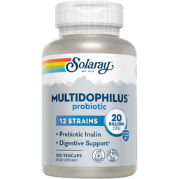 Solaray Multidophilus 12 Acid-Stable - 100 cápsulas