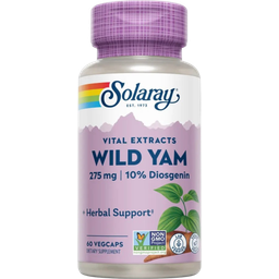 Solaray Mexican Wild Yam Wurzelextrakt 275 mg - 60 Kapseln