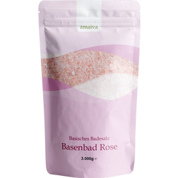 Amaiva Sal de Banho Alcalino – Rosa - 3.000 g