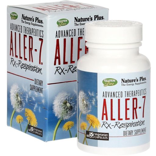 Nature's Plus Rx-Respiration Aller 7 - 60 gélules veg.