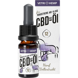 VETRIHEMP CBD Oil for Pets 12 Bio - 10 ml