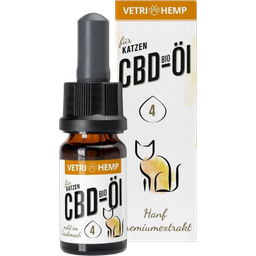 VETRIHEMP Био CBD масло за котки 4 - 10 мл