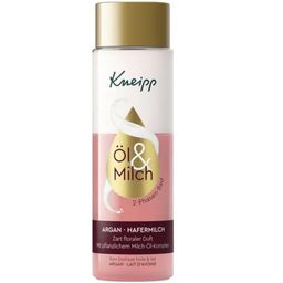 Dodatek do kąpieli, olej i mleko, 2-fazowy - argan i mleko owsiane - 250 ml