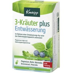 Kneipp 3-Kräuter plus Entwässerung - 60 Kapseln