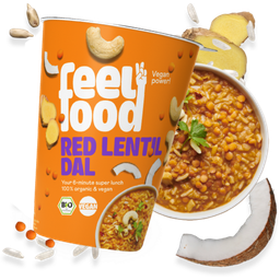 Feelfood Organic Instant Lunch - Red Lentil Dal