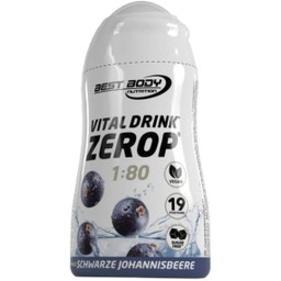 Best Body Nutrition Vital Drink ZEROP® Squeeze - schwarze Johannisbeere