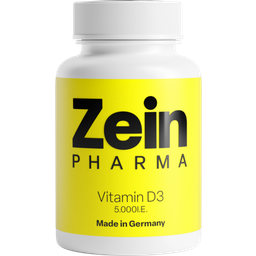 ZeinPharma Vitamin D3 5000 IU - 90 veg. capsules