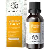 Nature Love Vitamine D3 + K2