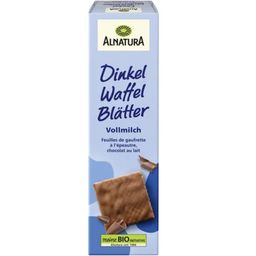 Alnatura Organic Spelt Wafers - Milk Chocolate