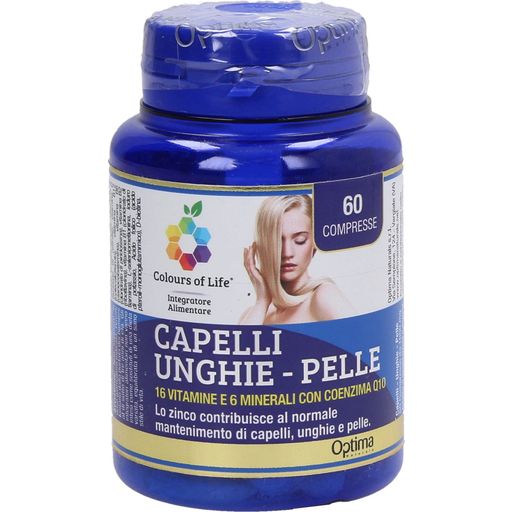 Optima Naturals Capelli, Pelle e Unghie - 60 pastiglie
