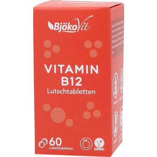 BjökoVit Витамин В12 таблетки за смучене - 60 таблетки за смучене
