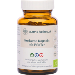 Maharishi Ayurveda Organiczna kurkuma z pieprzem - 60 Kapsułek