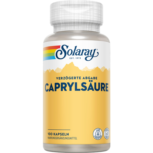 Solaray Acido Caprilico - 100 capsule