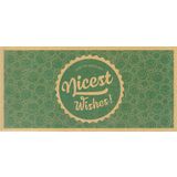 Nice Wishes! - Gift Certificate Printed On Environmentally Friendly Recycled Paper