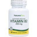 Nature's Plus Vitamin B2 250 mg S/R - 60 tabl.