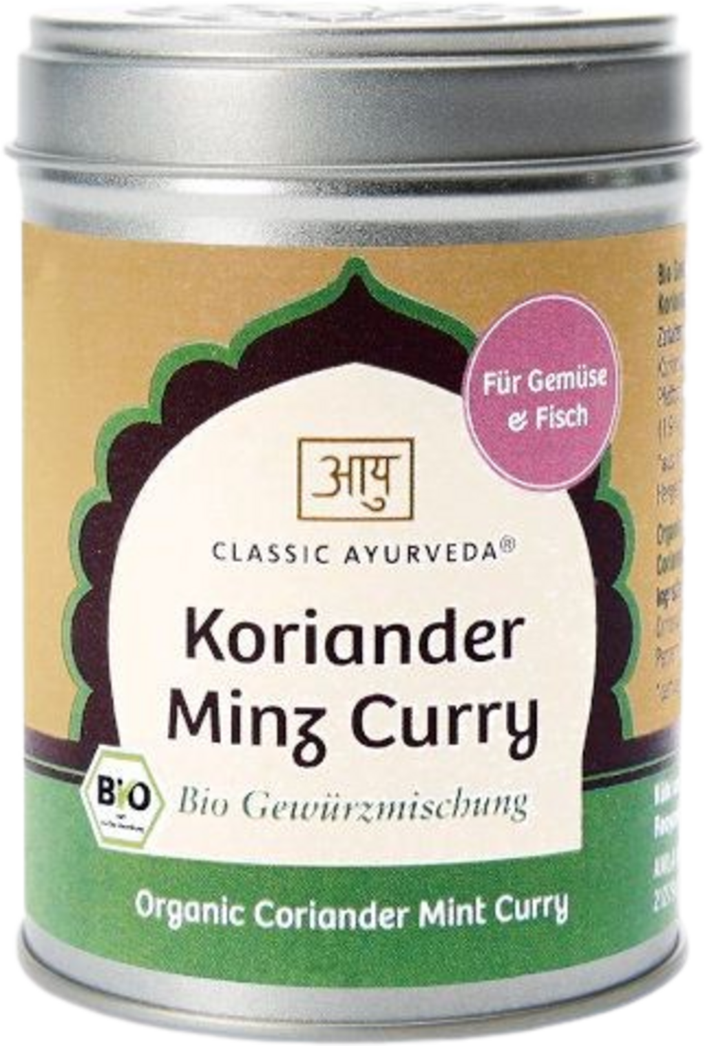 Classic Ayurveda Korianteri - minttu - curry, luomu