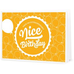 VitalAbo "Nice Birthday" darilni bon za tiskanje