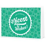 Nicest Wishes! - Подаръчен ваучер за разпечатване