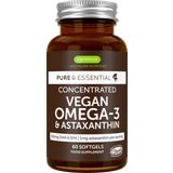 Pure & Essential Vegan Omega-3 & Astaxanthin