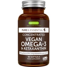 Pure & Essential Vegan Omega-3 & Astaxanthin - 60 softgels