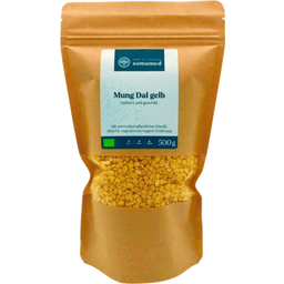 Home of Ayurveda somamed Organic Yellow Mung Dal, Halved & Peeled - 500 g