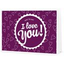 I Love You! - Chèque-Cadeau à imprimer soi-même - Digital