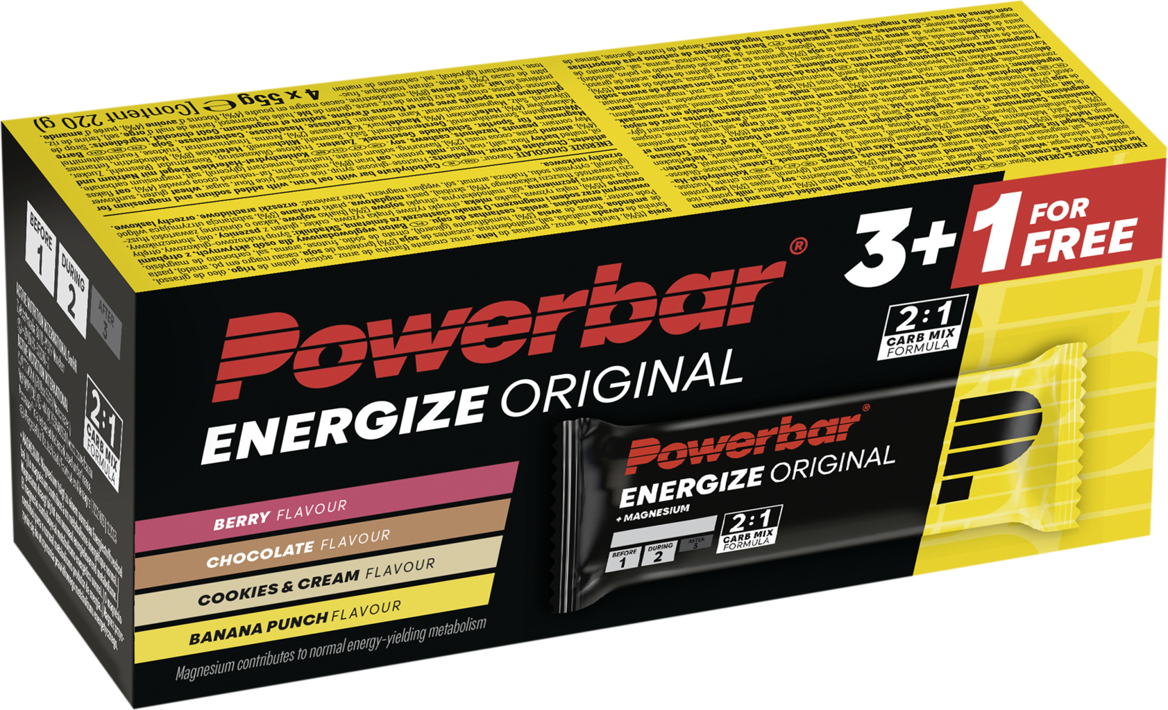 Powerbar Energize Original Bar 3+1 Offert