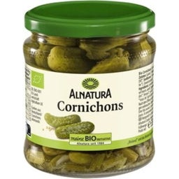 Alnatura Bio cornichons fűszernövényekkel - 330 g