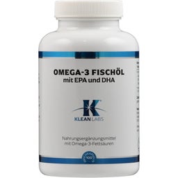 KLEAN LABS Omega-3 rybí olej - 100 kapslí