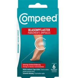 Compeed Blister Plasters - Medium  - 6 pieces