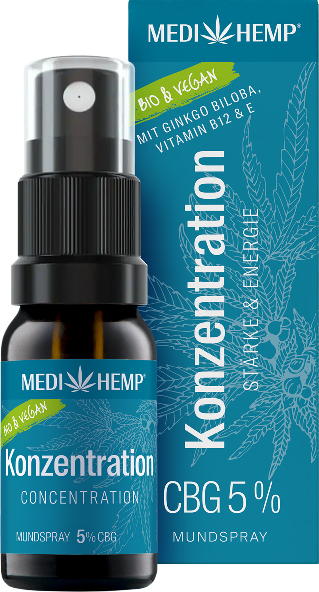 Concentratie Biologische Mondspray CBD 5%