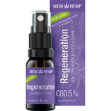 MEDIHEMP Organic Regeneration Mouth Spray CBD 5%