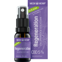 MEDIHEMP Rigenerazione - Spray Orale CBD 5% Bio