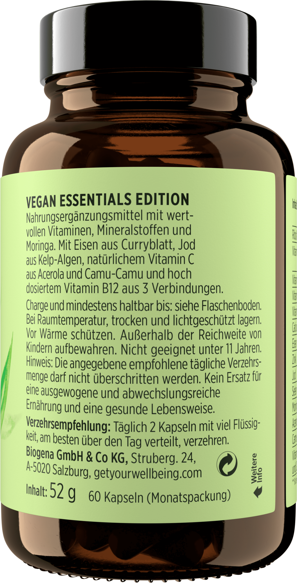 get your wellbeing by BIOGENA VEGAN ESSENTIALS EDITION