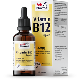 ZeinPharma Vitamín B12 kvapky 200 µg - 50 ml